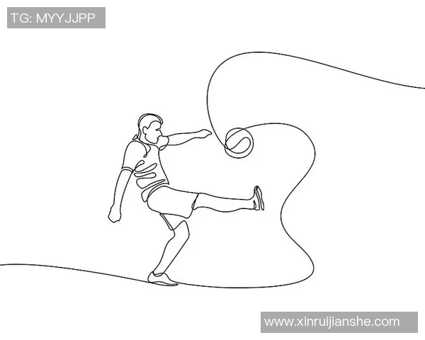 足球明星黑白线条画艺术之美与运动激情的完美结合